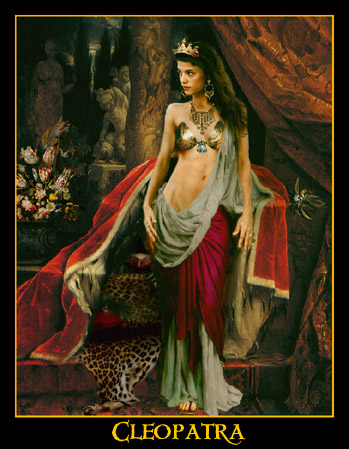 Legendary Women of Antiquity Zenobia Helen of Troy Cleopatra Paintings 