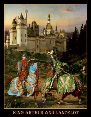 König Arthur und Sir Lancelot - von Howard David Johnson