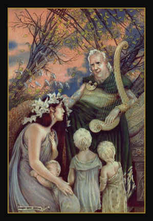 Celtic God Dagda