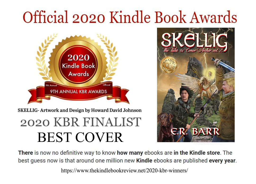 Official 2020 Kindle Book Awards KBR Finalist Best Cover Howard David Johnson