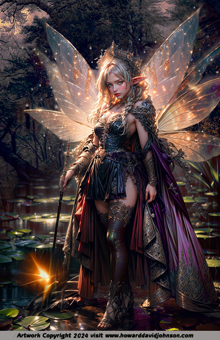 The Fairy Paintings Art Gallery The Celtic Faerie Art of Howard David Johnson featuring Fairy Paintings Fairy Drawings Digital Fairy Art