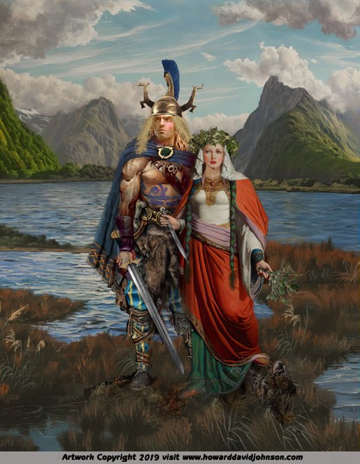 Ancient Celtic Paintings