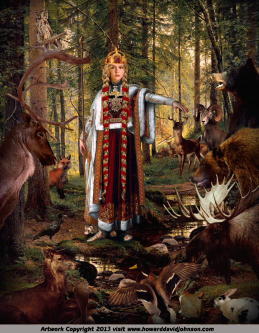 Frigg norse myth and legend fine art paintings