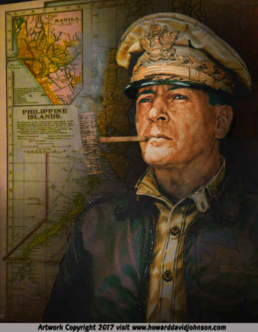 Portrait General Douglas Macarthur