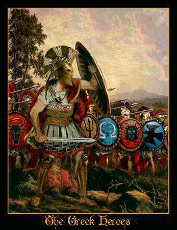 greek warrior paintngs spartans 300