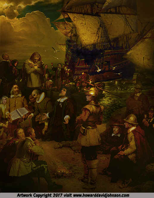 The Landing of the Mayflower