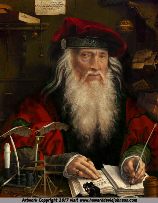 Leonardo Da Vinci portrait of 