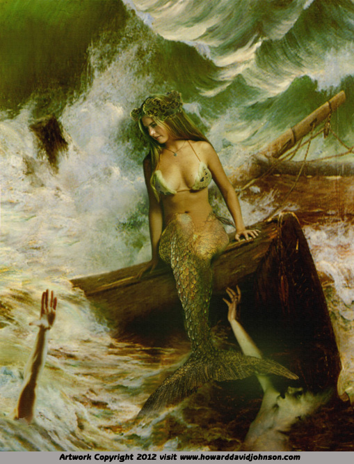 mermaid art paintings of mermaids fantastic art