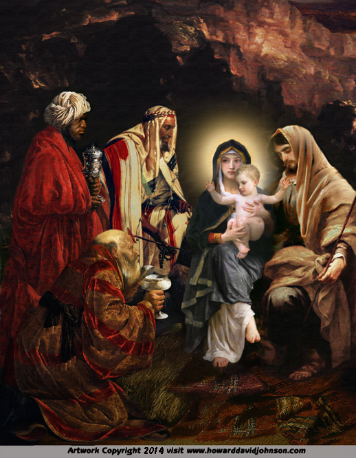 The Adoration of the Magi Mother Mary